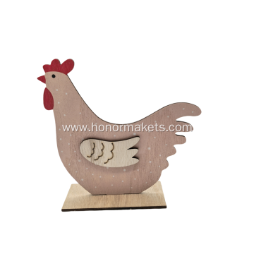 Easter cock Wooden Decoration